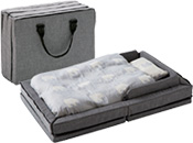 コンパクトベッドFREE メランジグレー