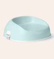 ブースターシート ホワイト/ターコイズ