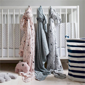 done by deer スワドル(2枚組ブランケット)