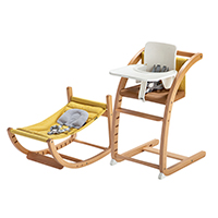 スクロールチェアOne ミモザイエロー