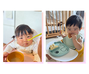 かわいくて実用的な離乳食ガイド