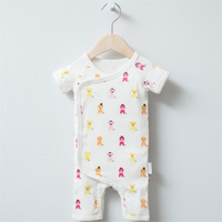 ファーストドレス 半袖うち合わせ(60cm)