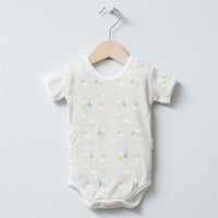 ファーストドレス 半袖かぶりスナップ(70cm)