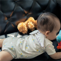 ファーストドレス 旧サイズ-半袖かぶりスナップ