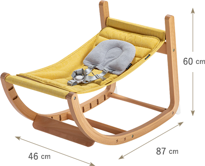 ゆりかご:約w46×h60×d87cm