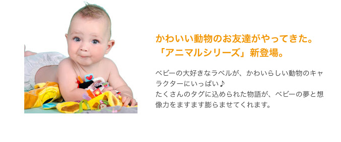 かわいい動物のお友達がやってきた。
