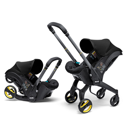 【美品✨保証期間内】Doona ドゥーナ ベビーカー　ブラック 付属品多数セット doona(ドゥーナ) / O-BABY.net