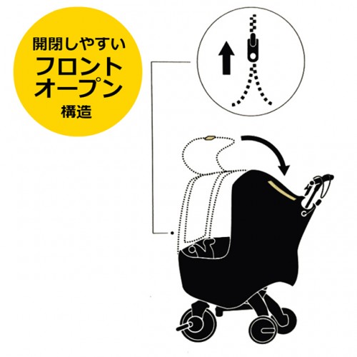 Liki trike(リキトライク)専用 レインカバー (doona(ドゥーナ