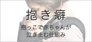 抱き癖-抱っこすると赤ちゃんが泣き止む仕組み-